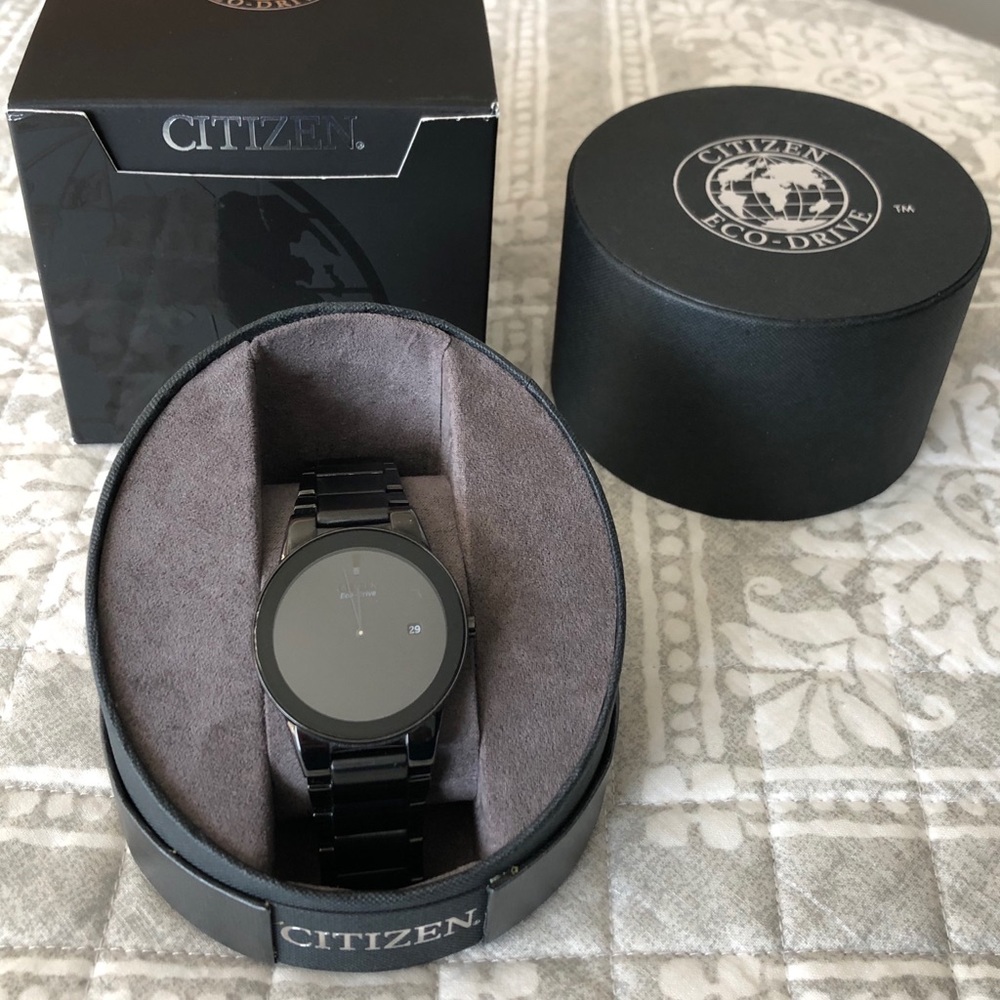 Citizen Men’s EcoDrive Axiom Watch - Black